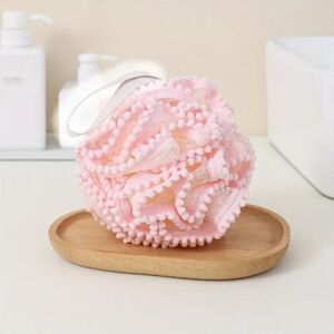 1pc Pink, Green or Lavender Bath Exfoliating Poof!